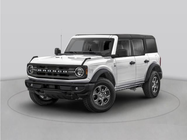 2026 Ford Bronco Base 4 Door 4x4 in Carbonized Gray Metallic — front three-quarter view