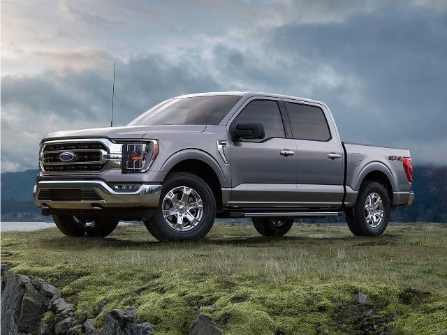 2023 Ford F-150 King Ranch 4WD SuperCrew 5.5' Box in Brown — front three-quarter view