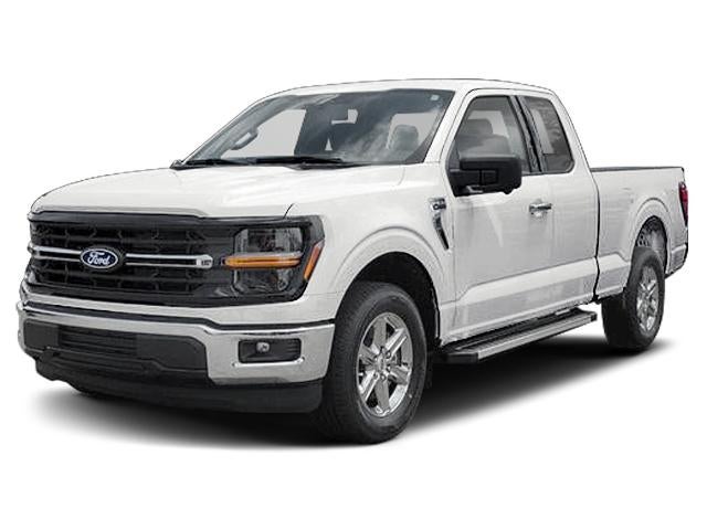 2024 Ford F-150 XLT 4WD SuperCrew 5.5' Box in Avalanche — front three-quarter view