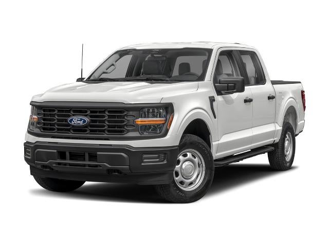2026 Ford F-150 King Ranch 4WD SuperCrew 5.5' Box in Star White Metallic Tri Coat — front three-quarter view